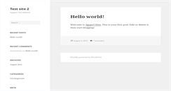Desktop Screenshot of agape3dev2.com